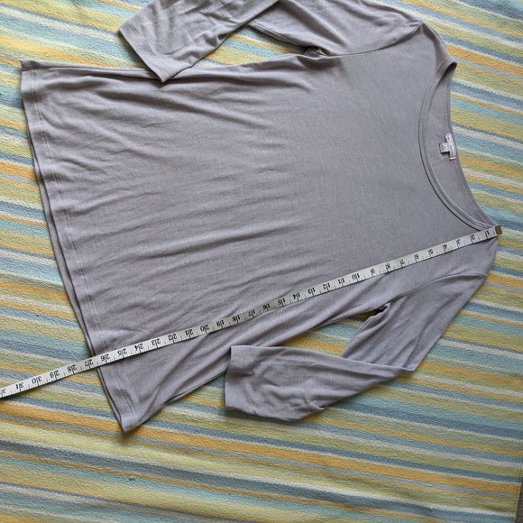 🛍️ BUNDLE ONLY | GAP gray flowy shift top Small - Picture 6 of 10